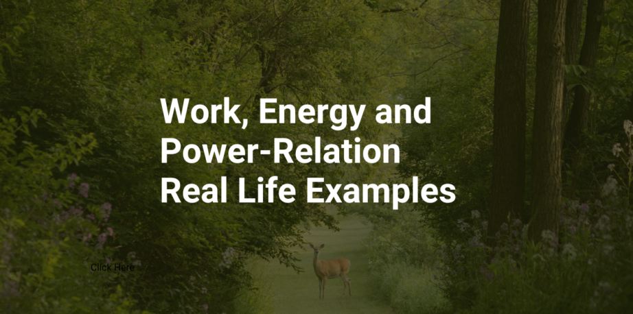 derivation of work power and energy relation