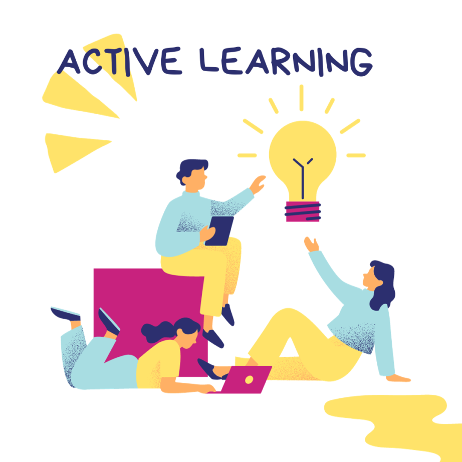 active learning definition and real life scenario. strategy