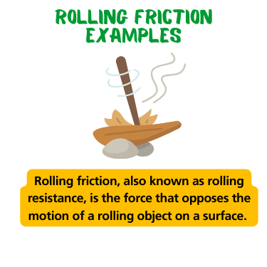 examples of rolling friction